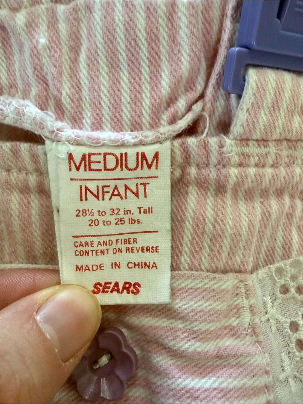 Sears soft pink